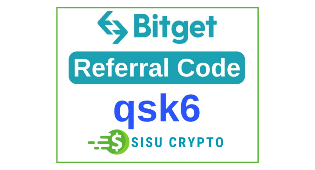 Bitget Referral Code qsk6 Discount up 30% trading fees