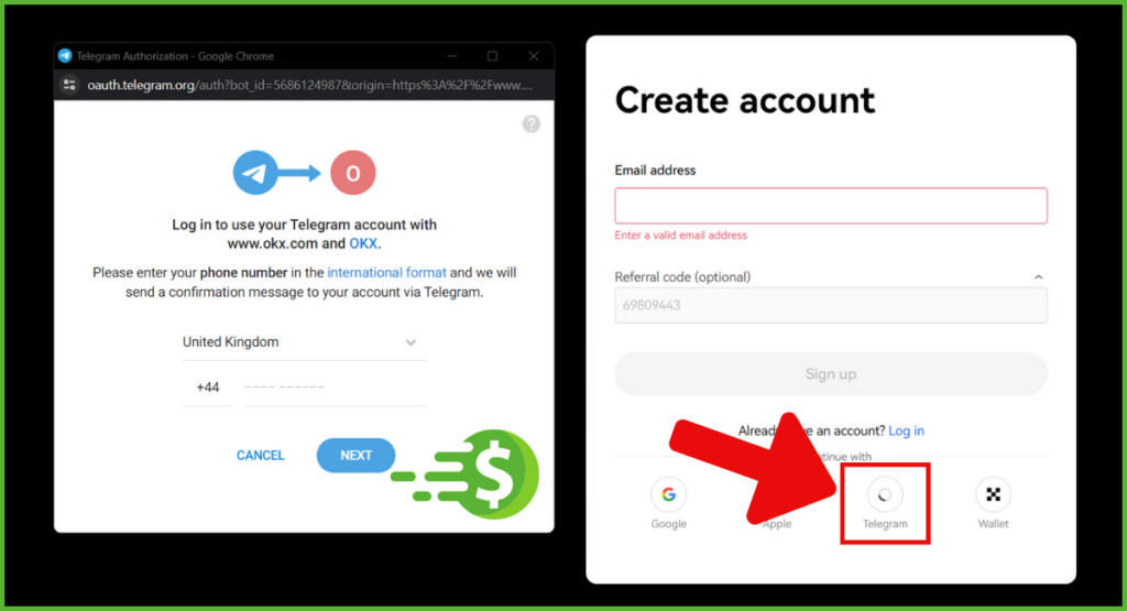 how-to-open-okx-account-with-telegram