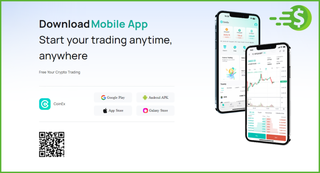 Sign -Up-CoinEx-on-Mobile-App