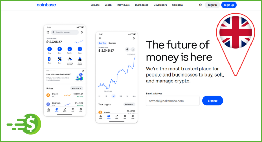 Coinbase-in-UK