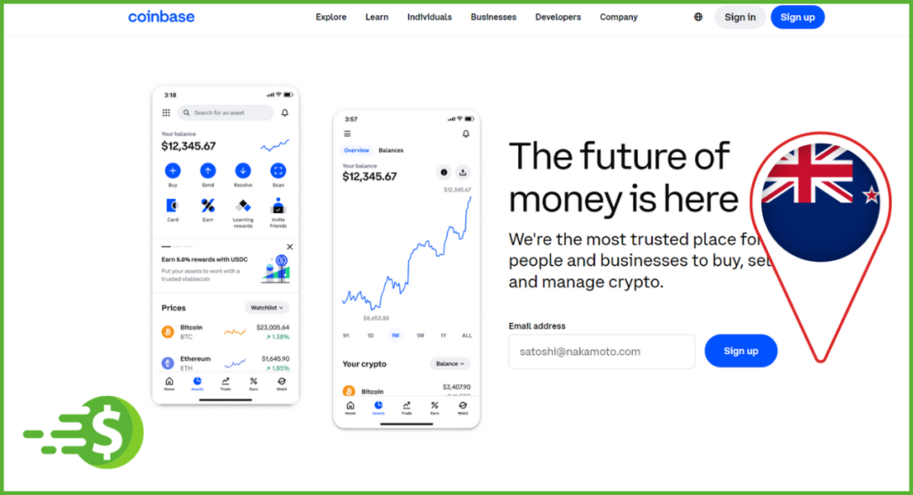 Coinbase-in-New-Zealand