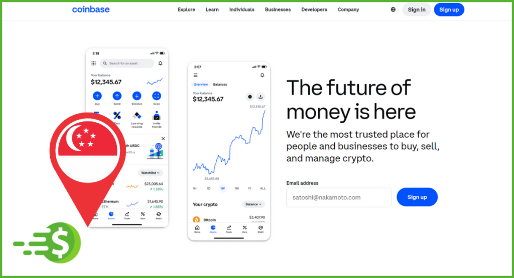 Coinbase-in-Singapore